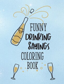 Front cover_Funny Drinking Sayings Coloring Book