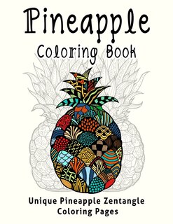Front cover_Pineapple Coloring Book