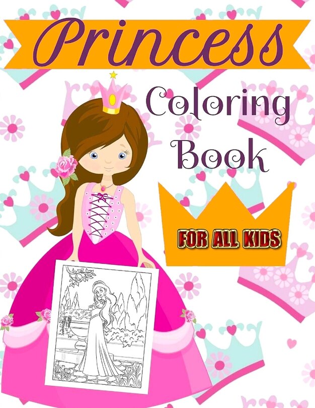 Couverture_Princess Coloring Book For All Kids