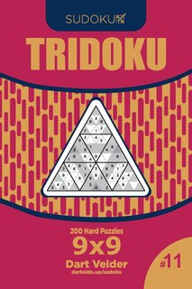 Front cover_Sudoku Tridoku - 200 Hard Puzzles 9x9 (Volume 11)