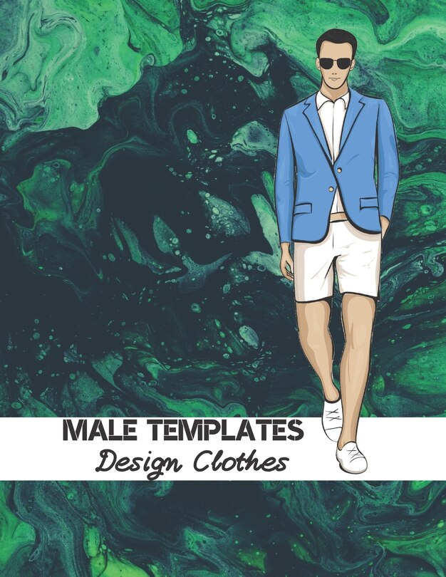 Front cover_Male Templates Design Clothes