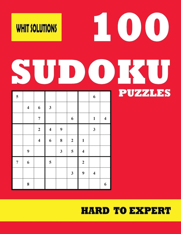 Couverture_100 Sudoku Puzzles Hard to Expert