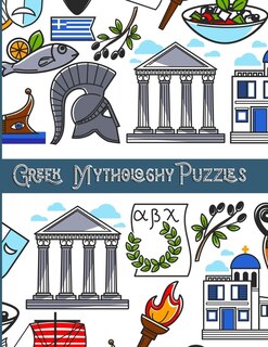 Front cover_Greek Mythology Puzzles