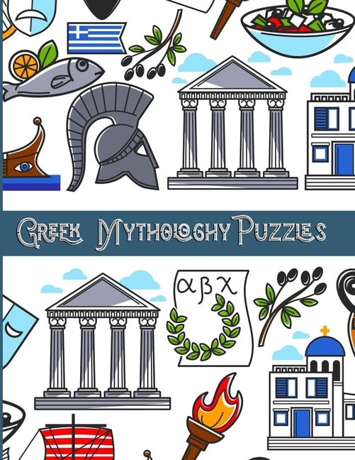 Front cover_Greek Mythology Puzzles