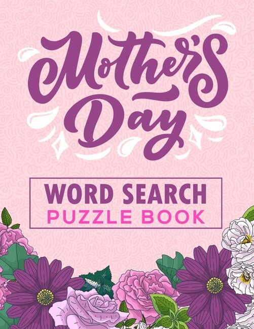 Front cover_Mother's Day Word Search Puzzle Book