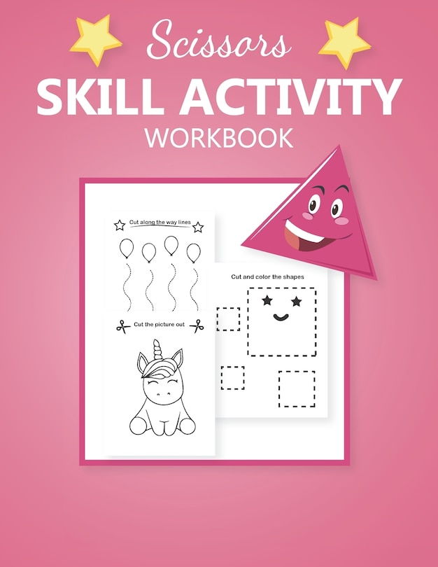 Front cover_Scissors Skill activity workbook