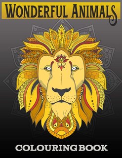 Couverture_Wonderful Animals Colouring Book