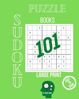 Couverture_Sudoku Large Print 101 Puzzles Easy to Hard