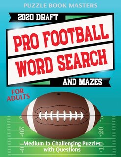 Couverture_Pro Football 2020 Draft Word Search and Mazes for Adults