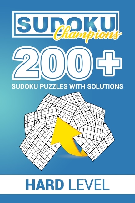 Front cover_SUDOKU CHAMPIONS 200+ Sudoku Puzzles with solutions