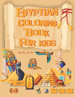Couverture_Egyptian Coloring Book For kids