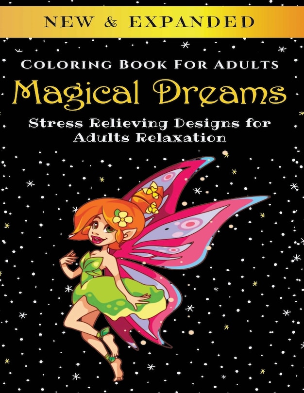 Front cover_Magical Dreams - Adult Coloring Book
