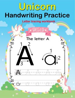 Front cover_Unicorn Handwriting Practice