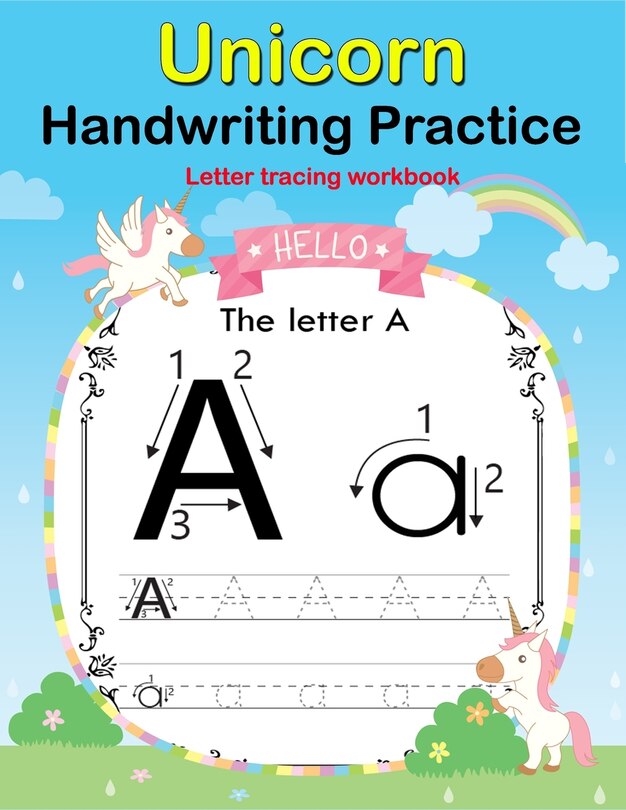 Front cover_Unicorn Handwriting Practice