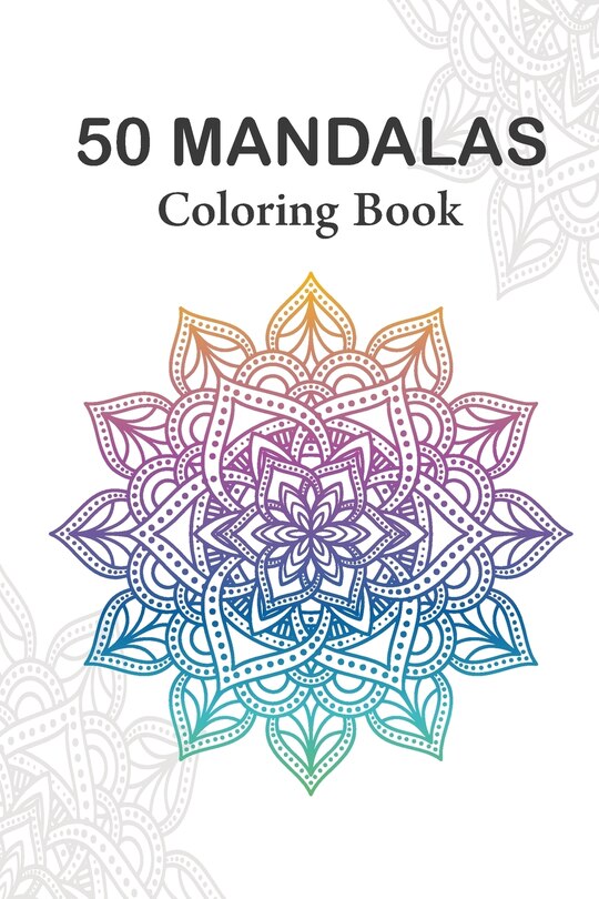 Front cover_50 Mandala Coloring Book
