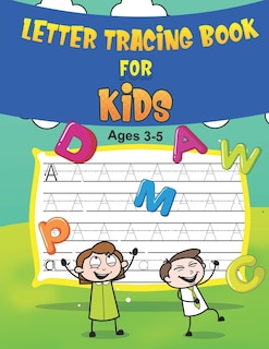 Front cover_Letter Tracing Books for Kids Ages 3-5