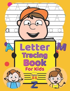 Couverture_Letter Tracing Book For Kids Ages 3-5.
