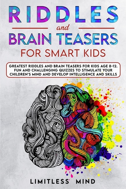 Front cover_Riddles And Brain Teasers For Smart Kids