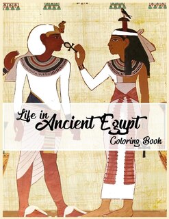 Couverture_Life in Ancient Egypt Coloring Book