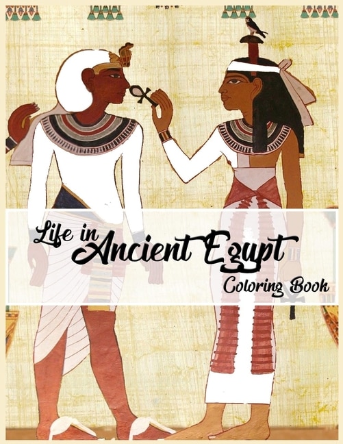 Couverture_Life in Ancient Egypt Coloring Book