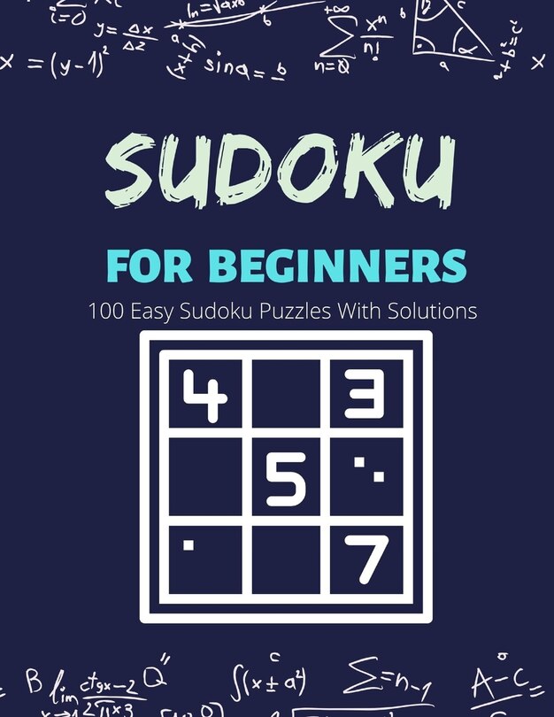Front cover_Sudoku For Beginners