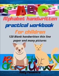 Couverture_Alphabet handwritten practical workbook for children