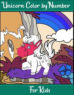 Front cover_Unicorn color by number for kids