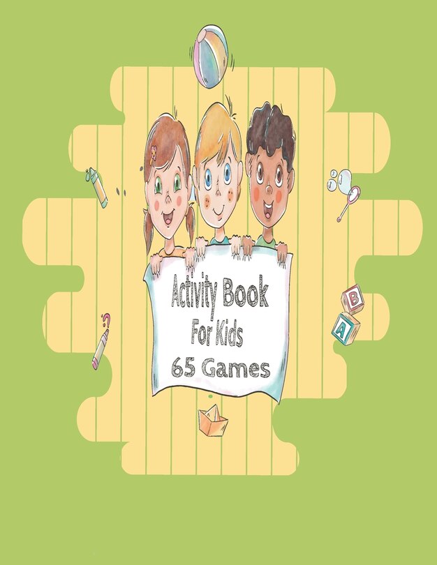 Front cover_activity books for kids 65 Games