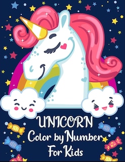 Front cover_Unicorn color by number for kids