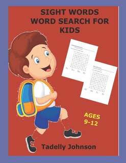 Couverture_Sight Words Word Search for Kids Ages 9-12