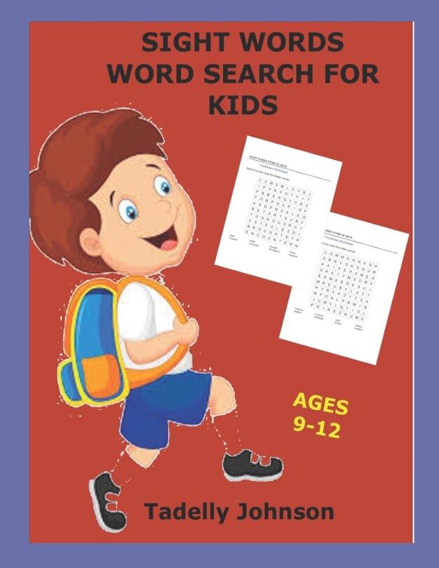 Couverture_Sight Words Word Search for Kids Ages 9-12
