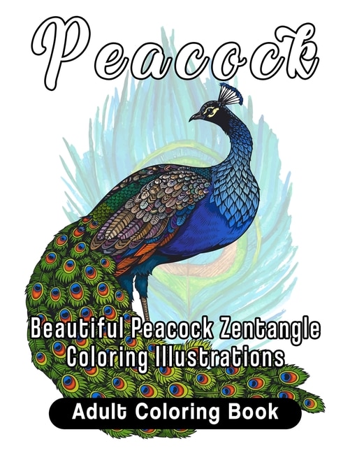 Couverture_Peacock Adult Coloring Book