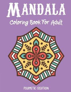 Couverture_Mandala Coloring Book For Adult