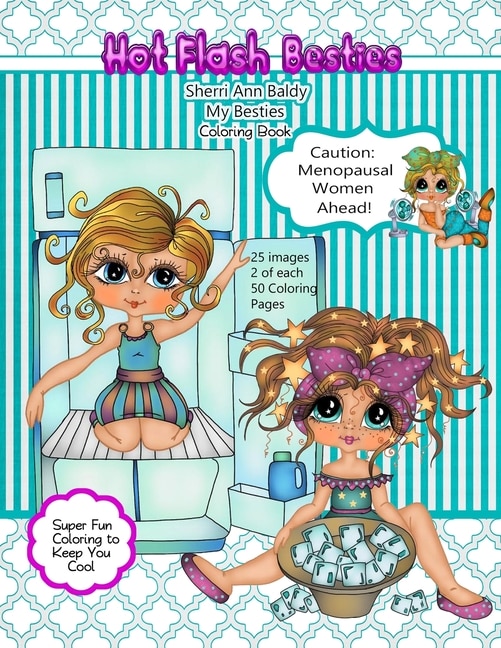 Couverture_Hot Flash Besties Sherri Ann Baldy Coloring Book