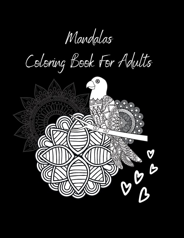 Couverture_Mandalas Coloring Book For Adults