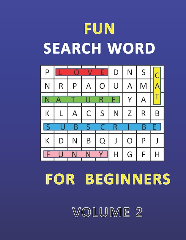 Couverture_Fun Search Word for Beginners