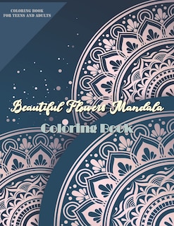 Couverture_Beautiful Flowers Mandala Coloring Book