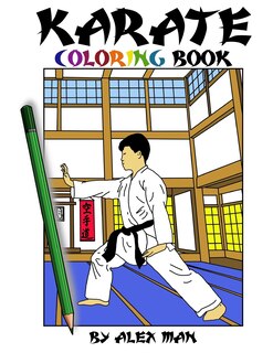 Front cover_Karate Coloring Book