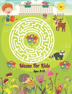 Front cover_Mazes For Kids Ages 8-10