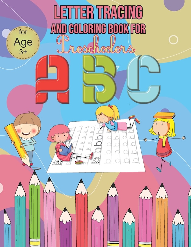 Couverture_Abc Tracing Letter And Coloring Book For Preschoolers