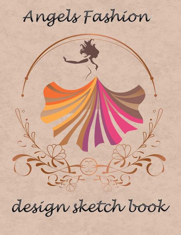 Front cover_angels fashion design sketch book