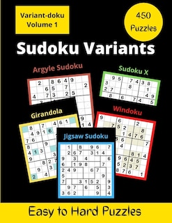 Couverture_450 Sudoku Variants