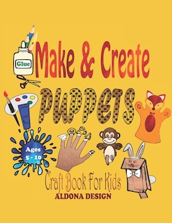 Front cover_Make & Create Puppets