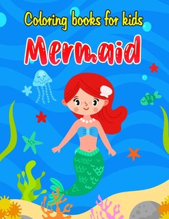 Front cover_Mermaid Coloring Book for kids