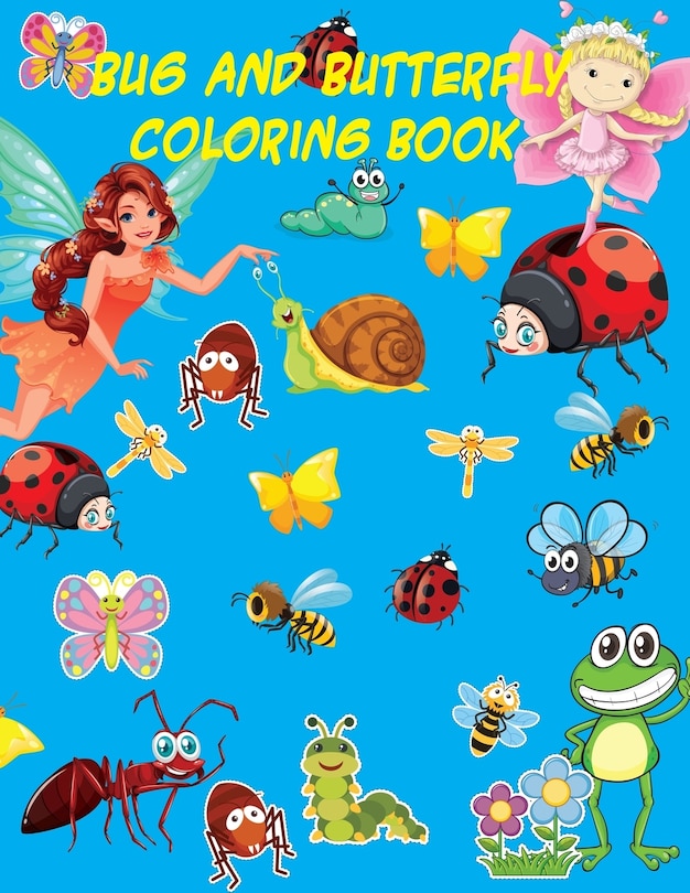 Couverture_Bug and Butterfly coloring book
