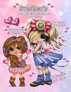 Couverture_Sweethearts Sherri Ann Baldy My Besties Coloring Book