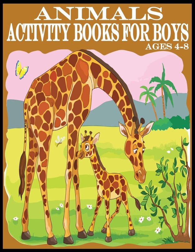 Couverture_Animals Activity Books For Boys