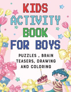 Couverture_Kids Activity book for boys