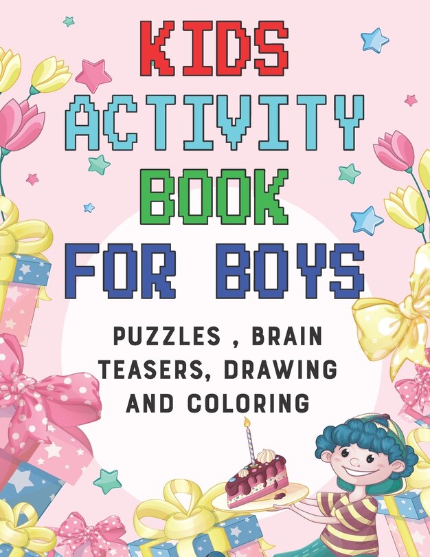 Couverture_Kids Activity book for boys