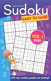 Front cover_Small Book Of Sudoku Easy To Hard Vol. 1 2020
